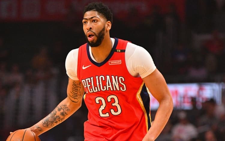 Anthony Davis for the New Orleans Pelicans - Icon Sportswire