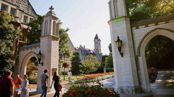#6. Indiana University–IU Online, Bloomington, Indiana School Image: Indiana University–IU Online