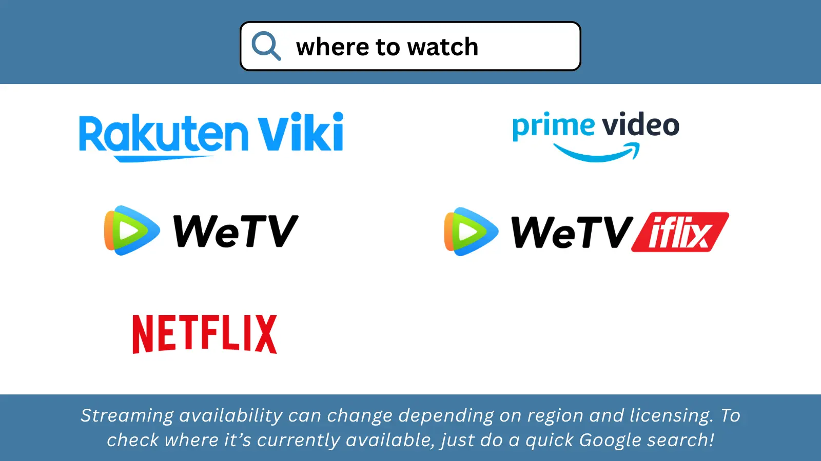 Where to watch Because This Is My First Life