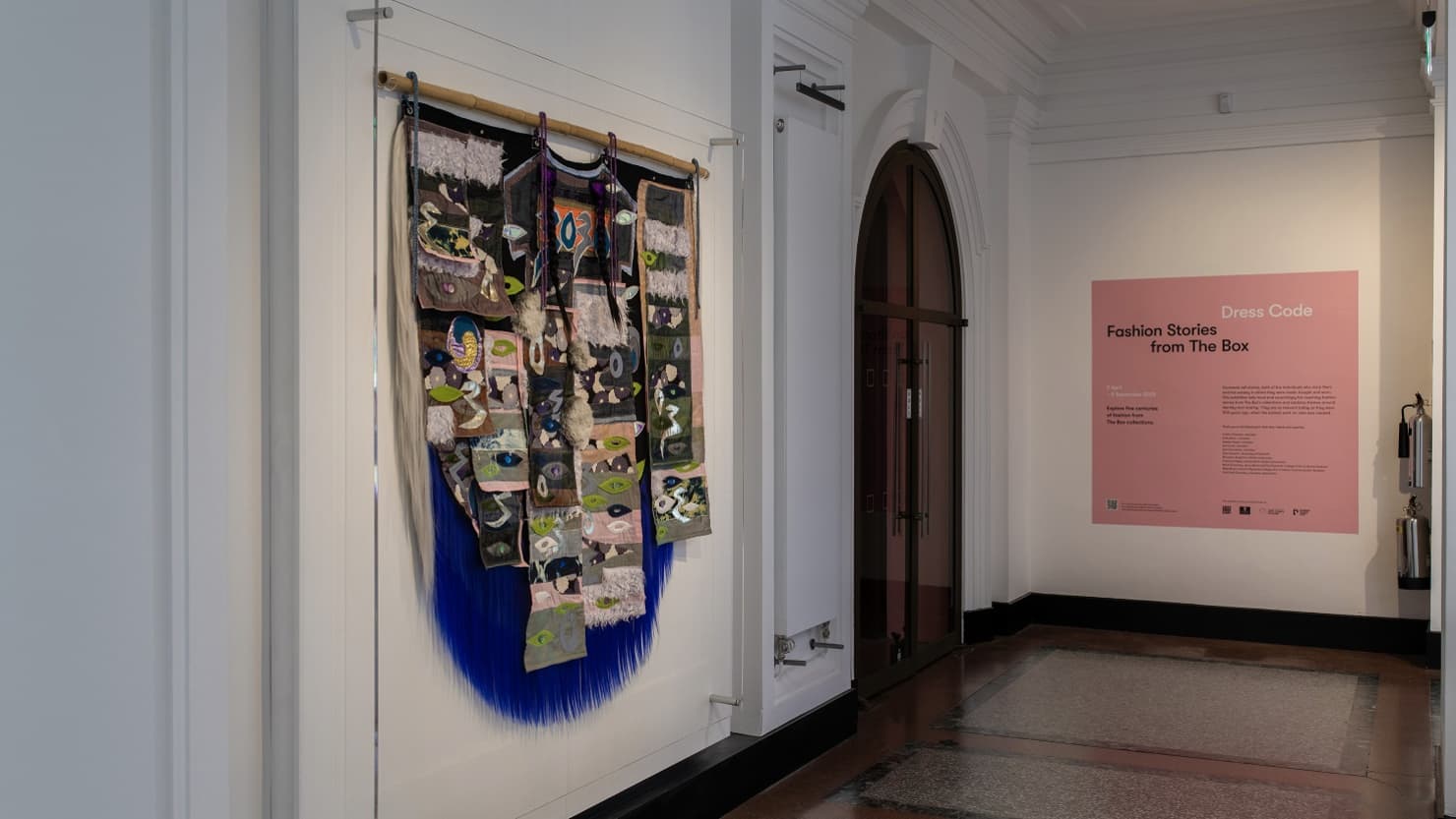 Cape on display