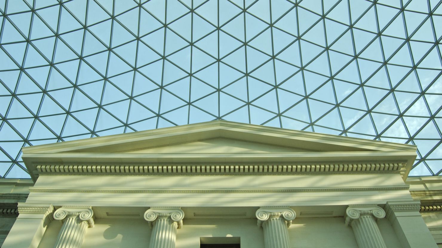 The atrium of the British Museum in London