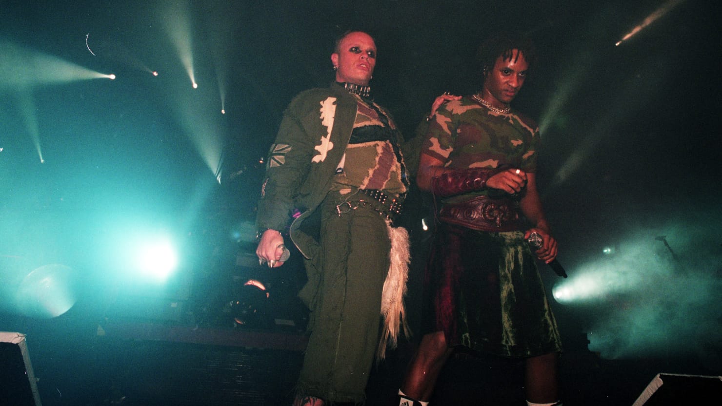 The Prodigy at Plymouth Pavilions, 12 Dec 1997 © Mirrorpix
