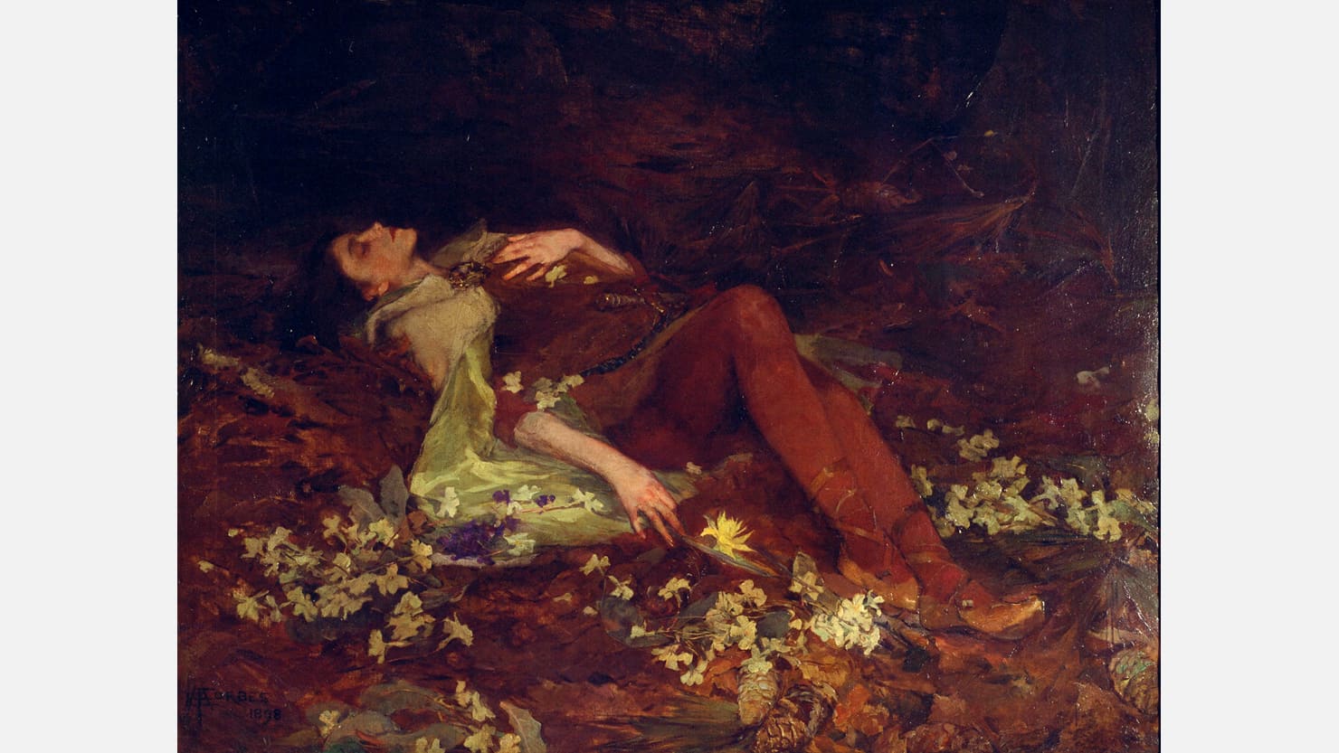 'Imogen' by Elizabeth Adela Forbes, 1898 © The Box Plymouth