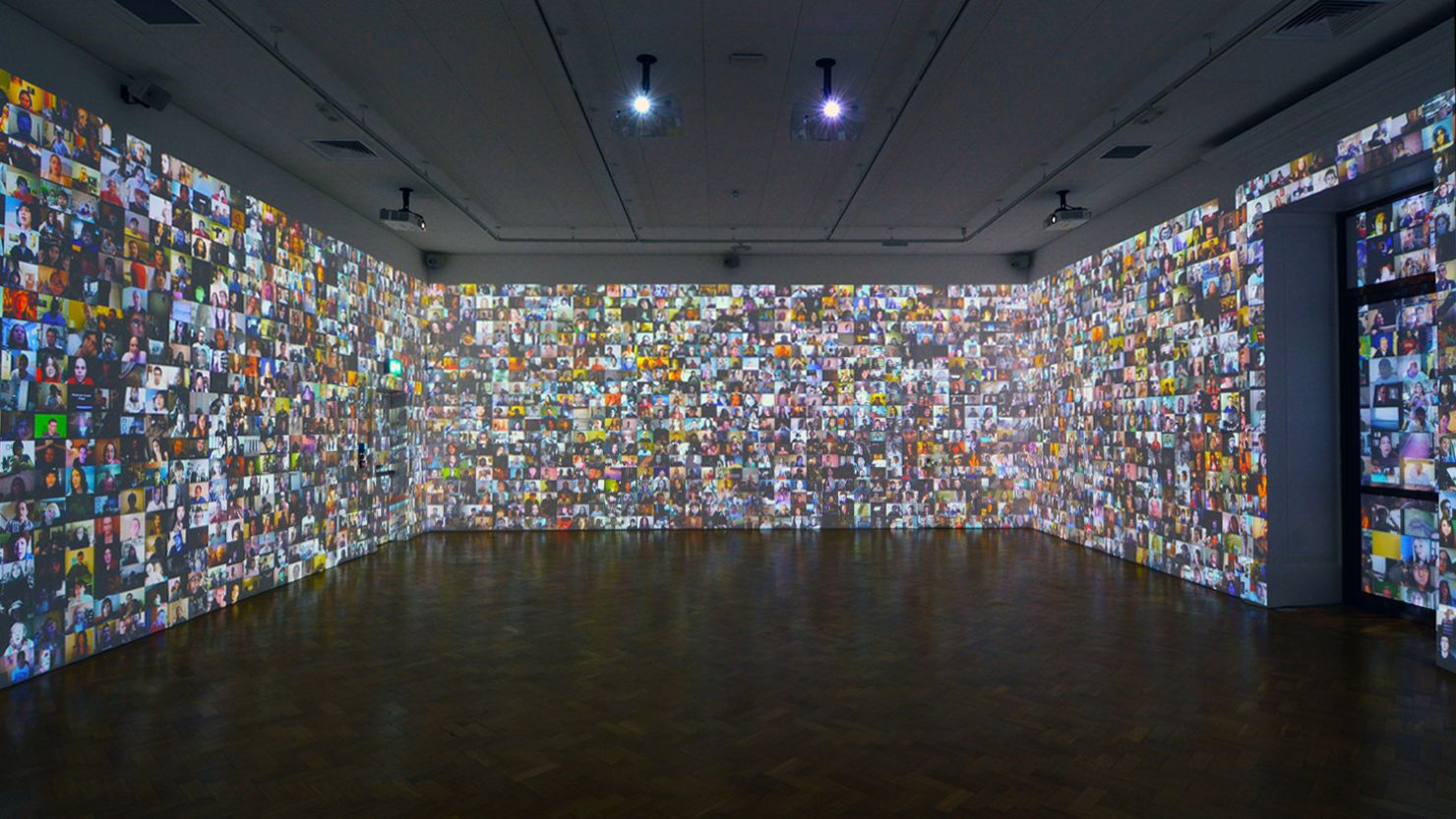 Many screens Christopher Baker The Box Plymouth