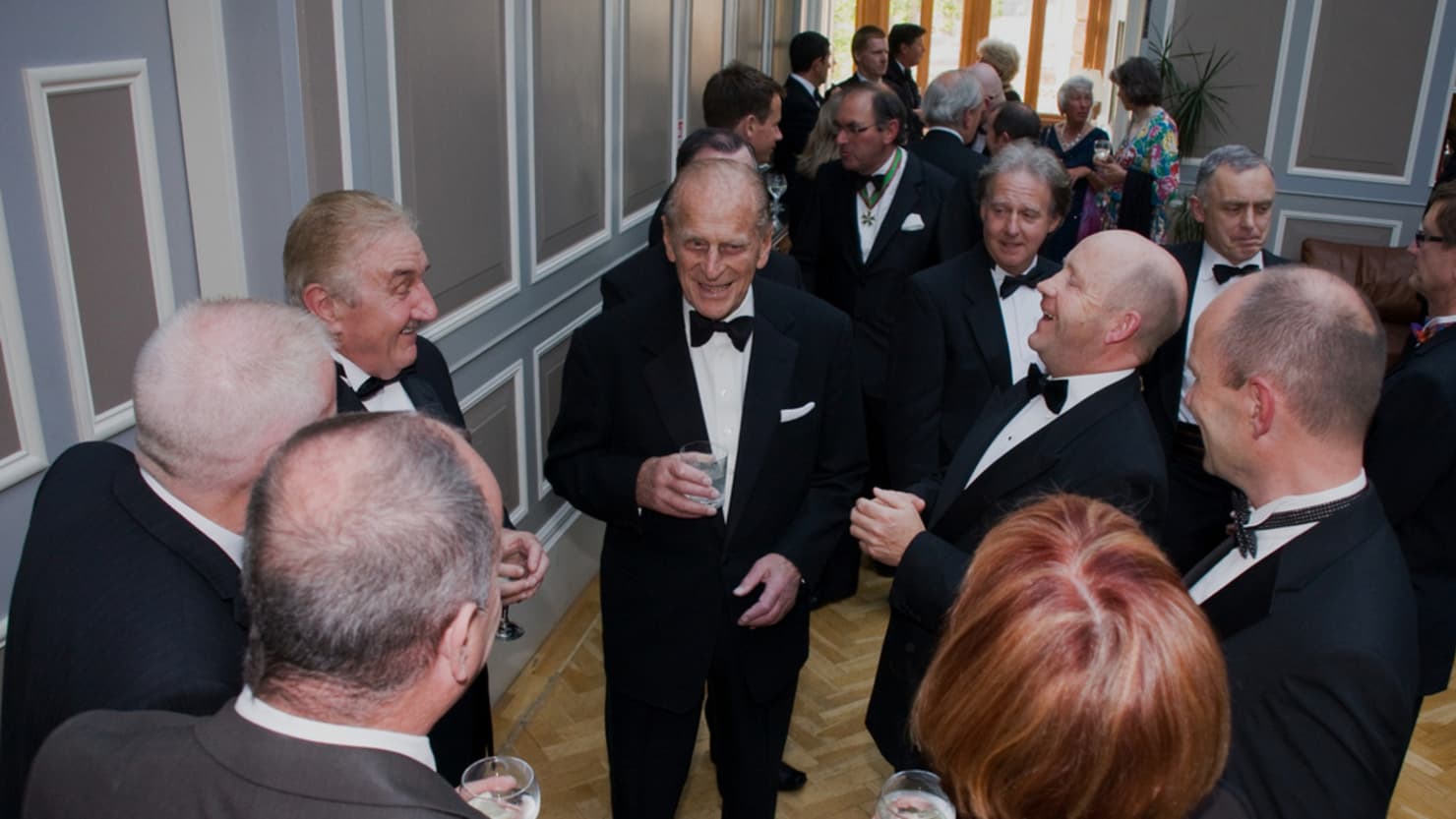 Prince Philip attends the 60th anniversary dinner for the Friends of Plymouth City Museum and Art Gallery in 2011