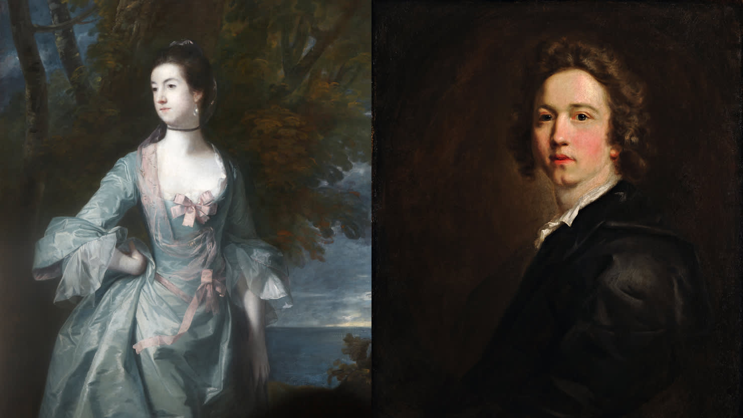 Reynolds - Ann Bonfoy and Self-Portrait image