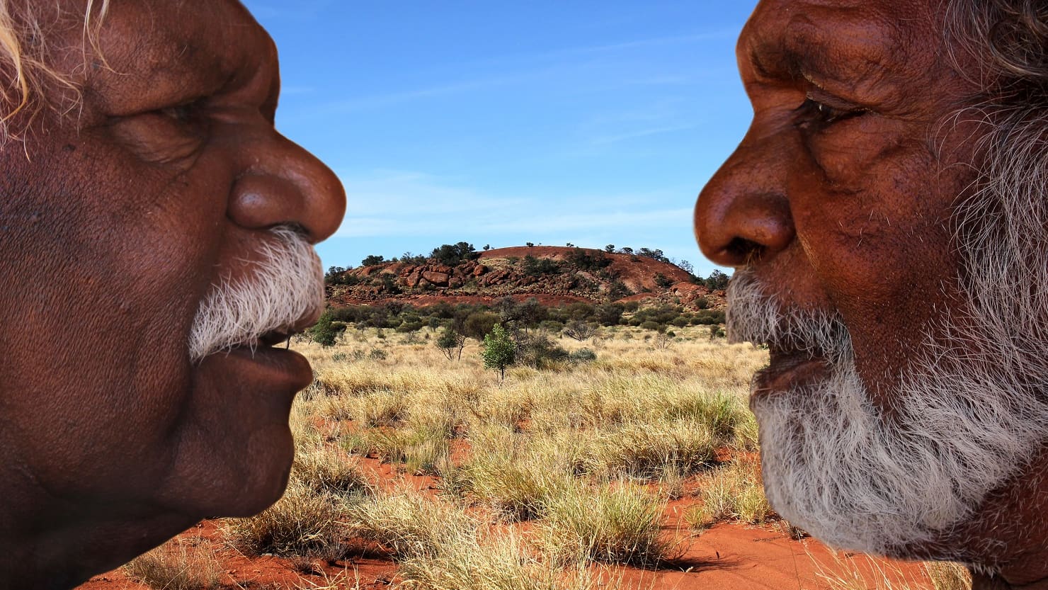 Traditional Owners of Cave Hill (Seven Sisters) 2017 by Brenda Douglas, Tjala Arts National Museum of Australia © the artist/Copyright Agency 2020 Image: Brenda Douglas