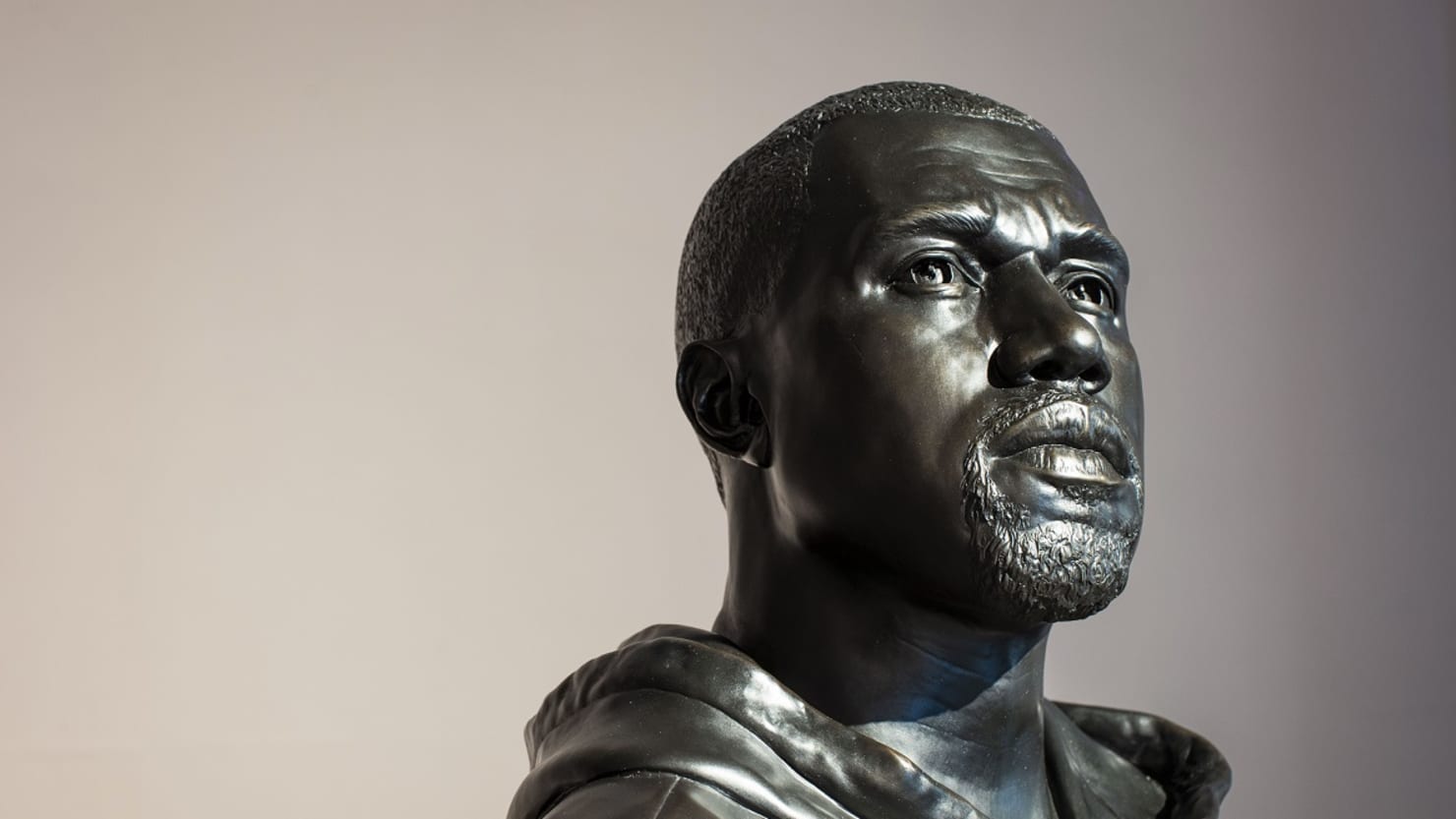 Kanye West sculpture by Kehinde Wiley