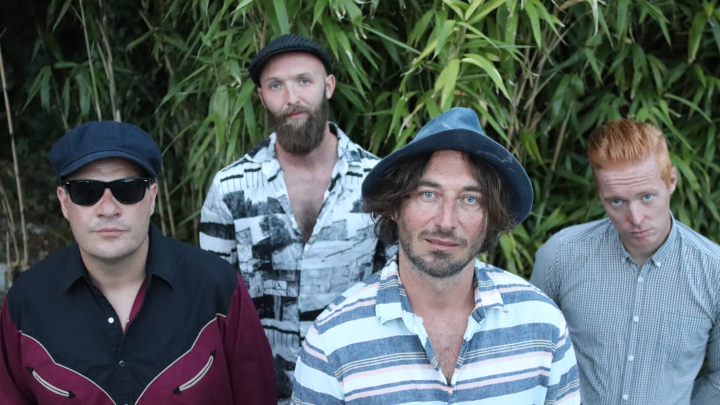 Photograph showing members of Wille and the Bandits band
