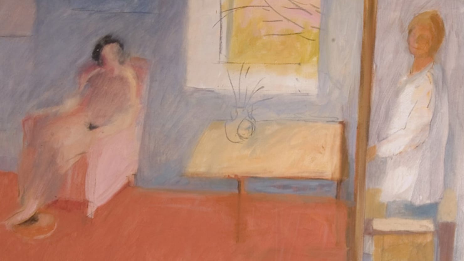 ‘Friend in my Studio’ by Rose Hilton | The Box Plymouth
