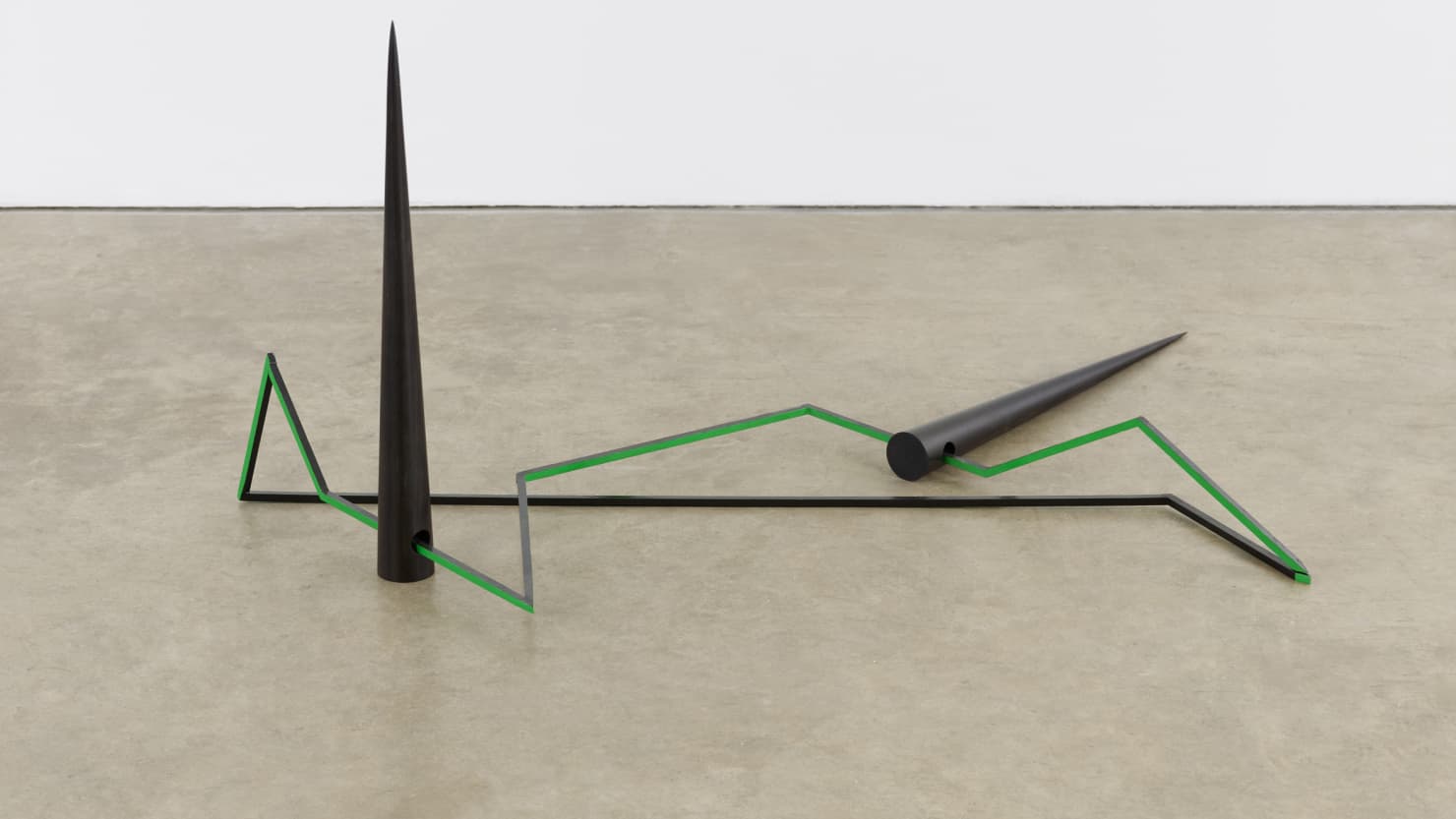 Work by Eva Rothschild in Breaking the Mould