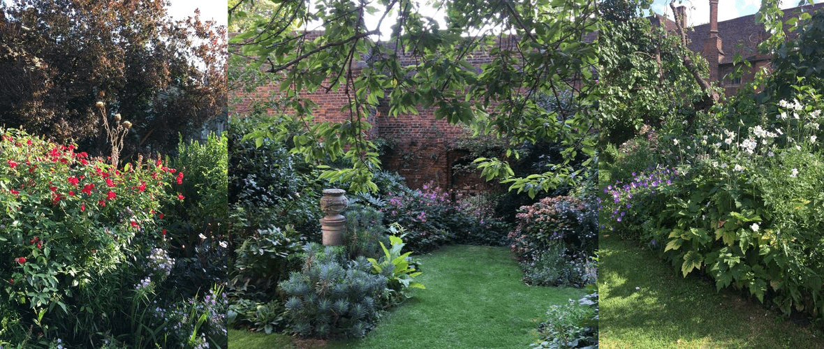 Autumn colour and calm in the gardens