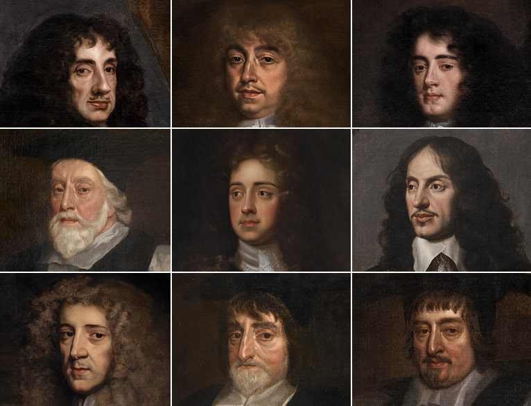  - “The ten Restoration governors whose portraits now hang in the Great Chamber represent the full spectrum of warring views.”