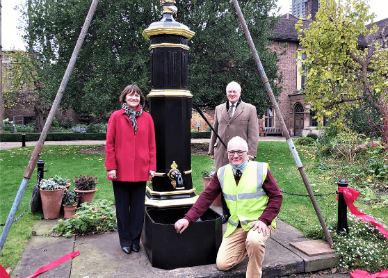 Topping Off – the restoration of our Victorian pump