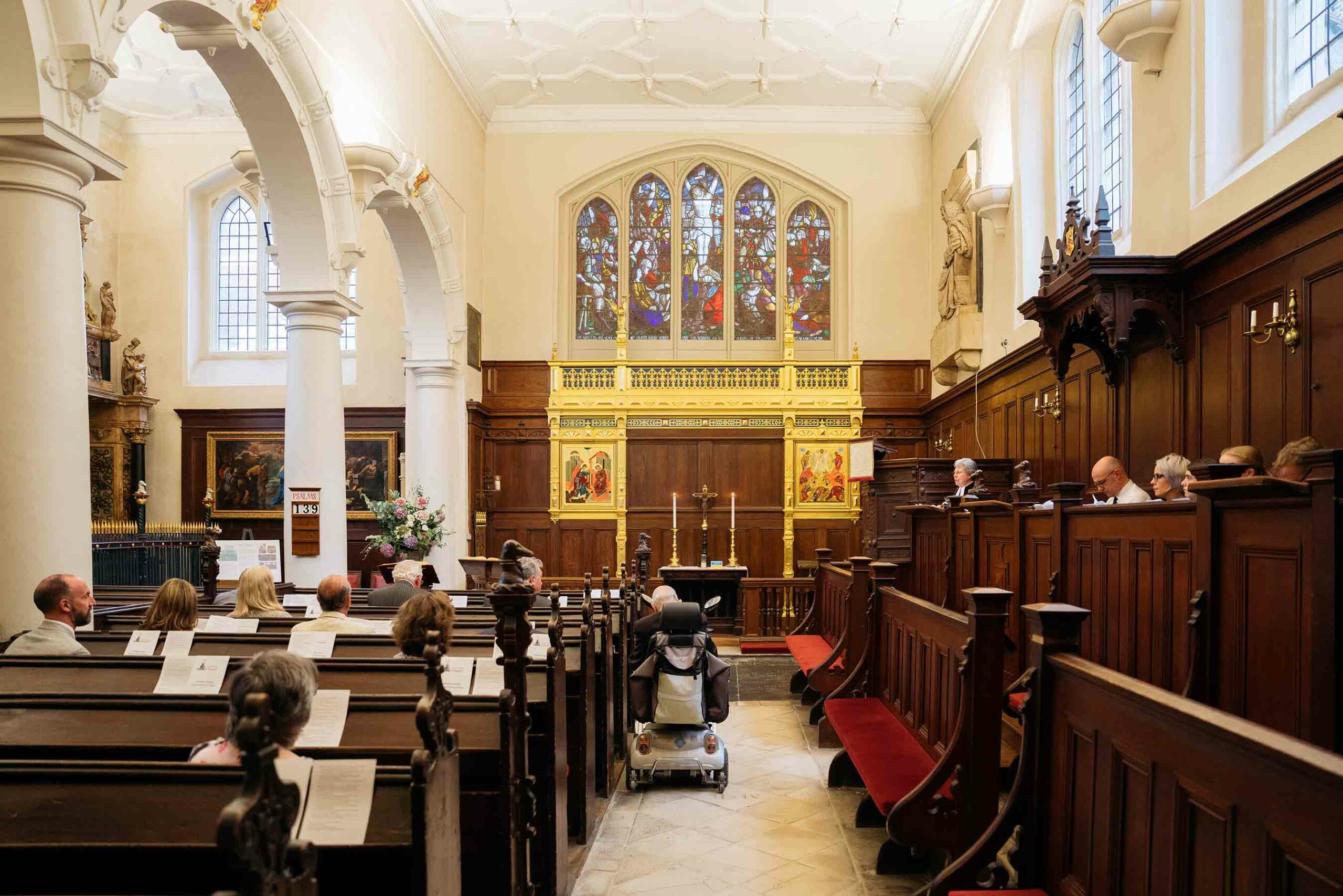 The Charterhouse Chapel interior