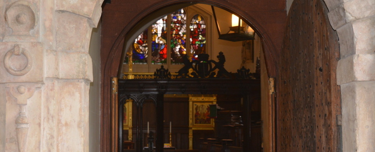 The Jacobean Chapel at the Charterhouse seen from the Chapel Cloister
