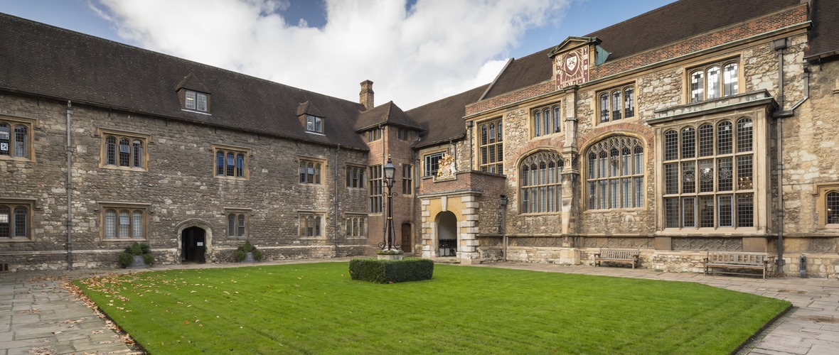 View of the Charterhouse across Master's Court