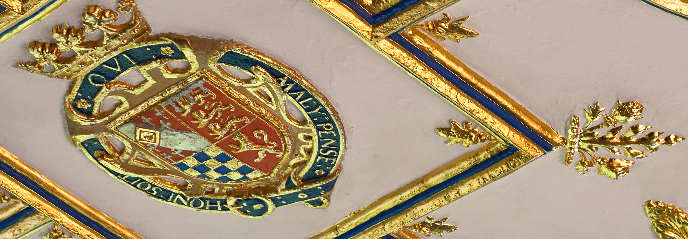 The Great Chamber Charterhouse_ceiling