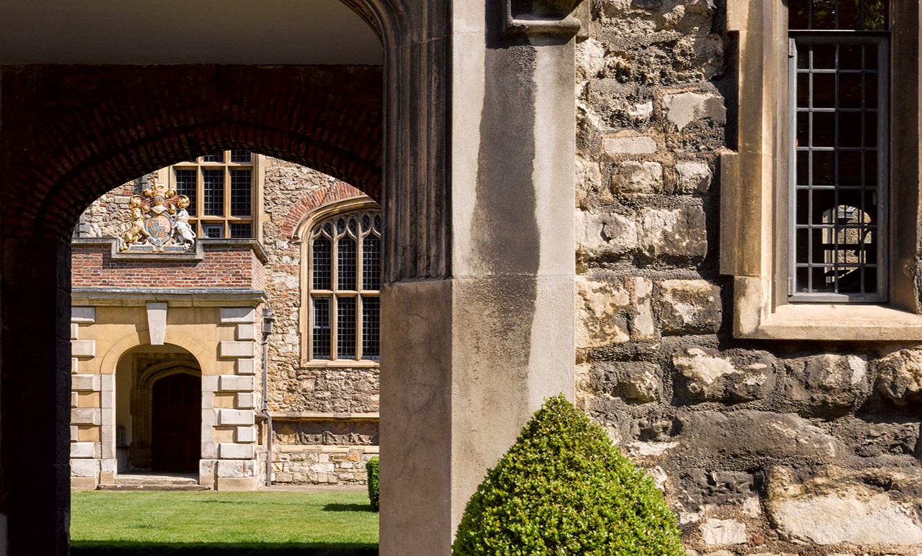 Master's Court at the Charterhouse from Entrance Court