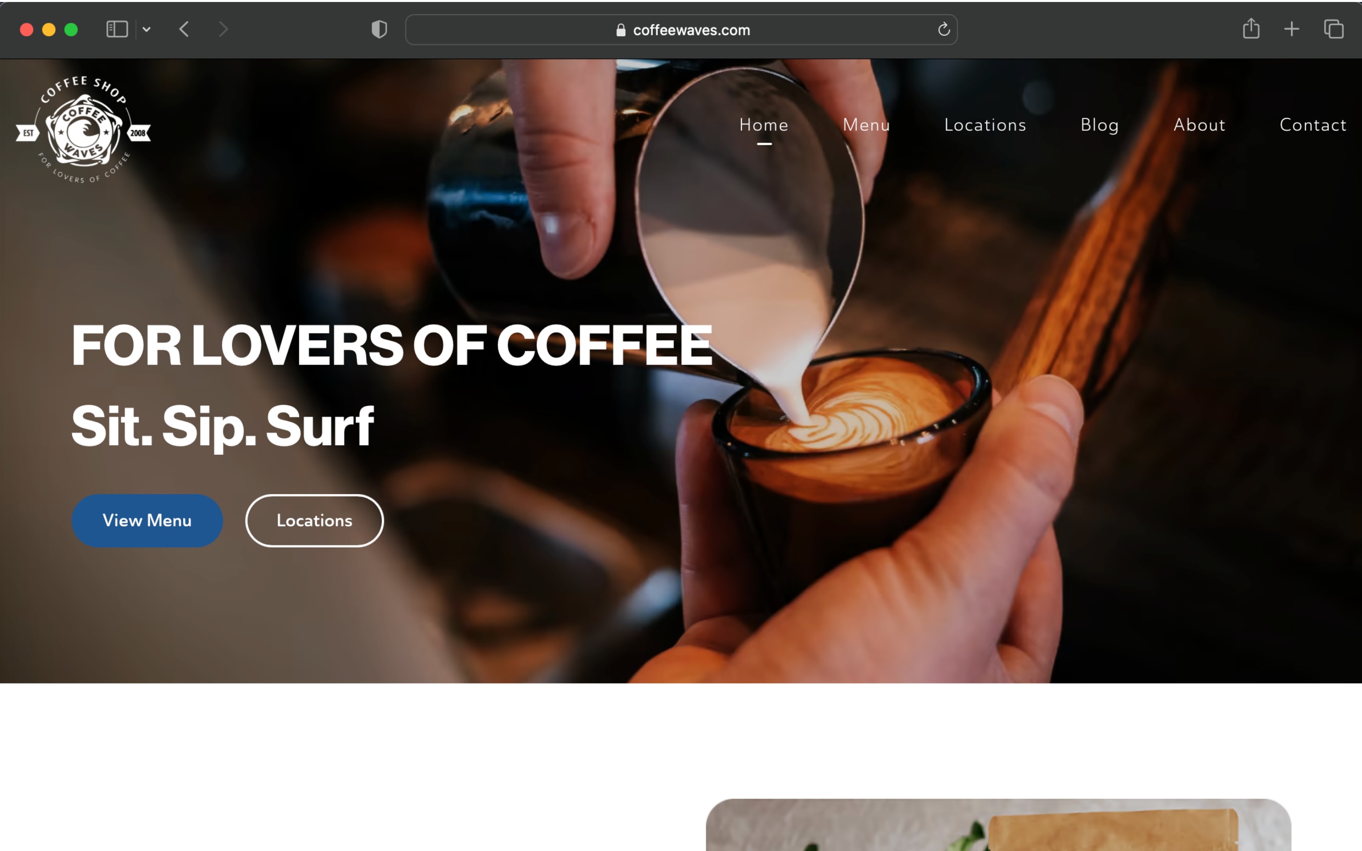 Coffee Waves