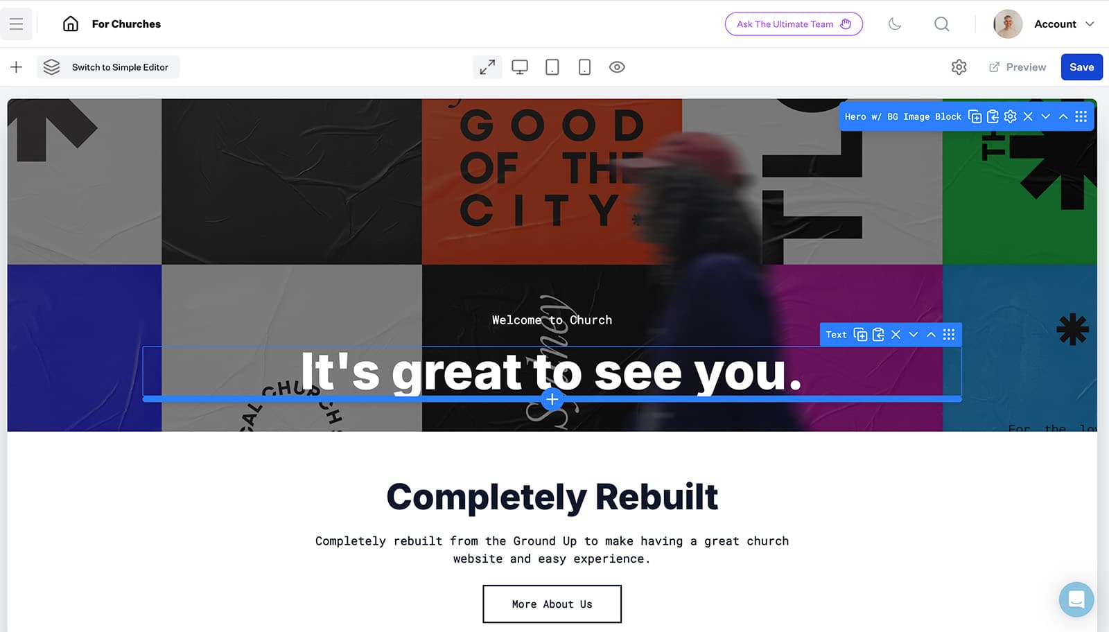 Live Visual Editor