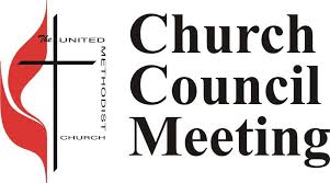 Church Council Meeting Tonight 7PM (in the library)