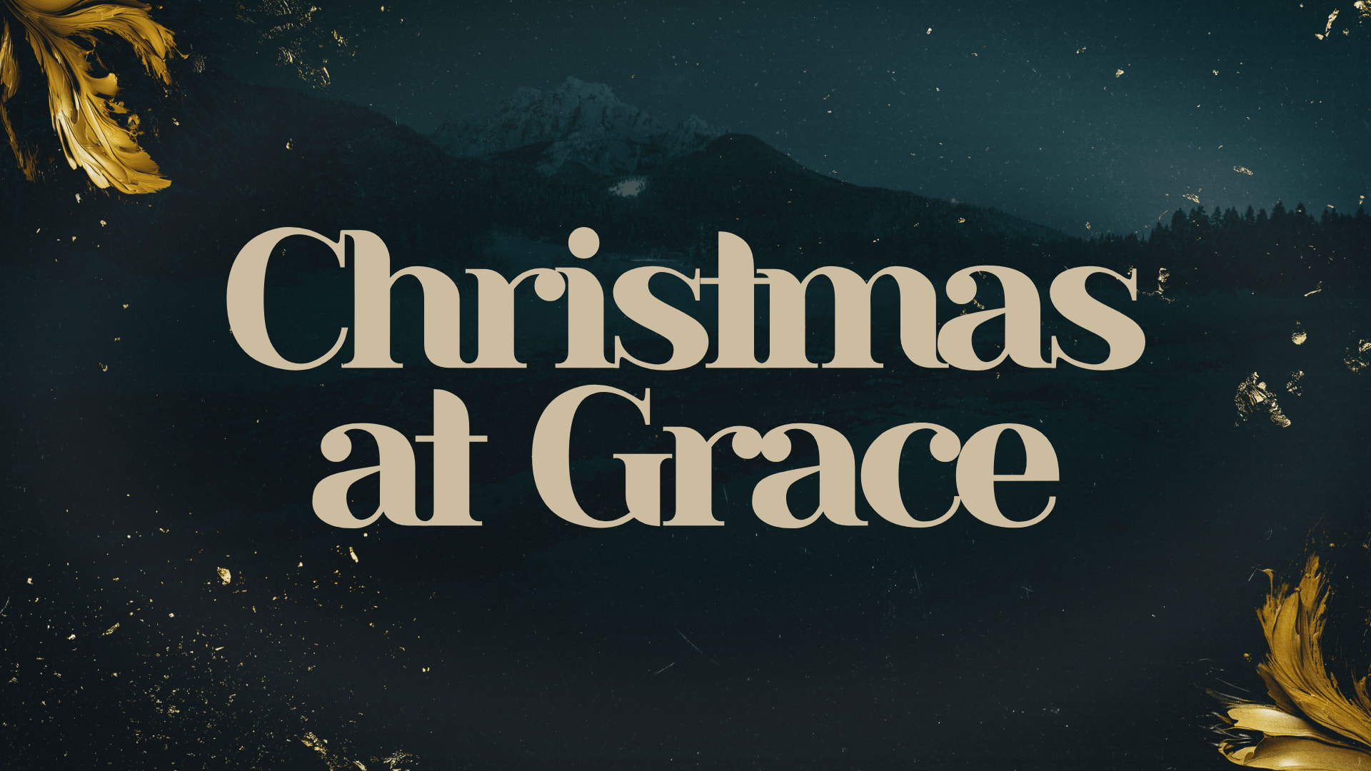 Join us for Christmas at Grace
