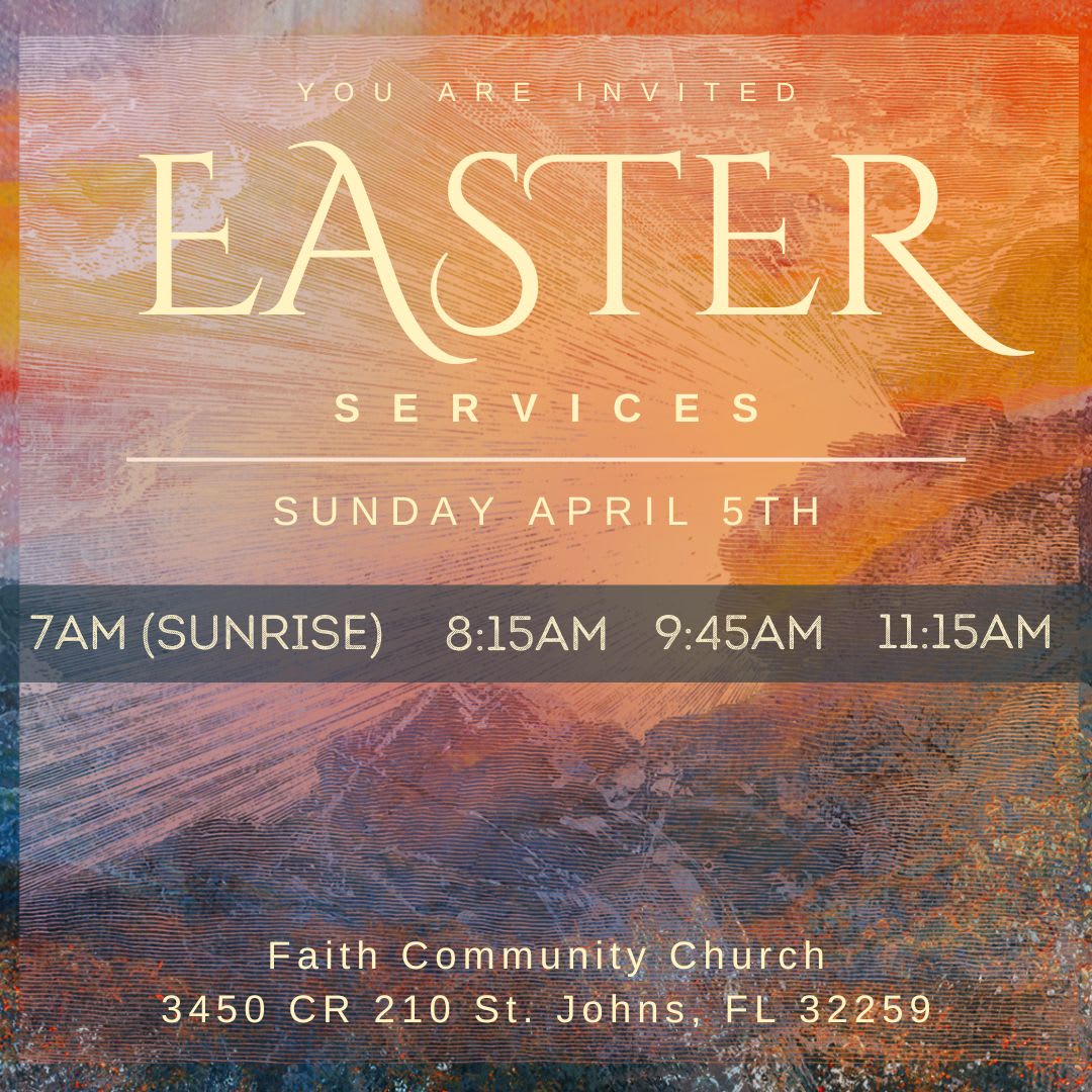 Easter 2026 Invite