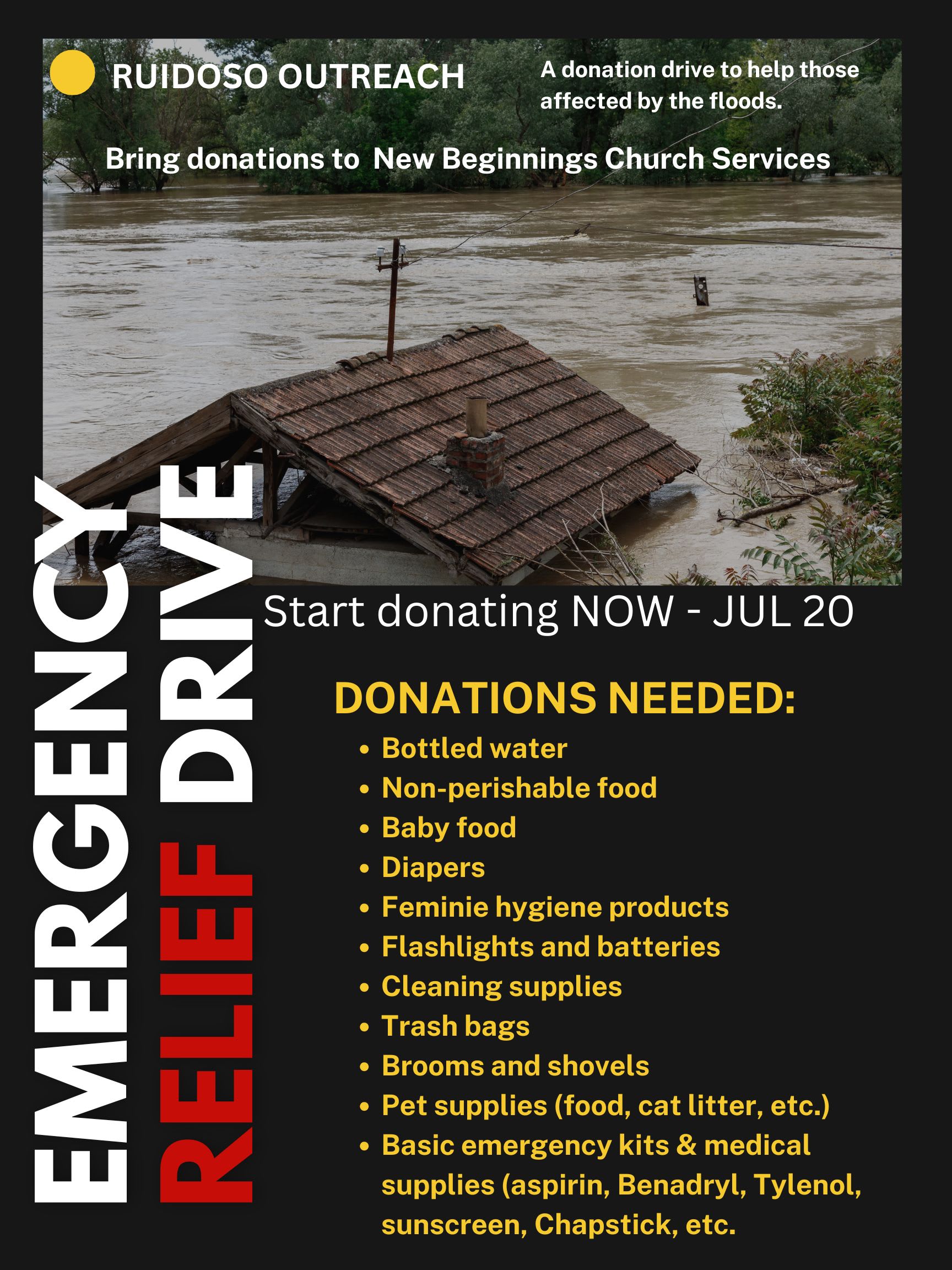 DONATE NOW - JUL 20th