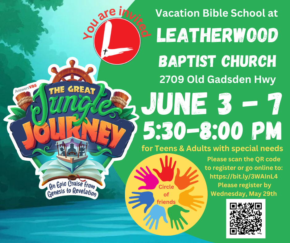 Register for Special Needs VBS