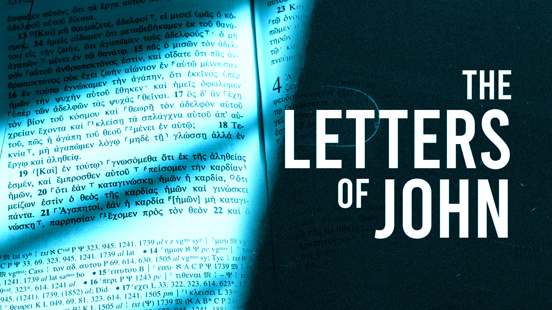 THE LETTERS OF JOHN