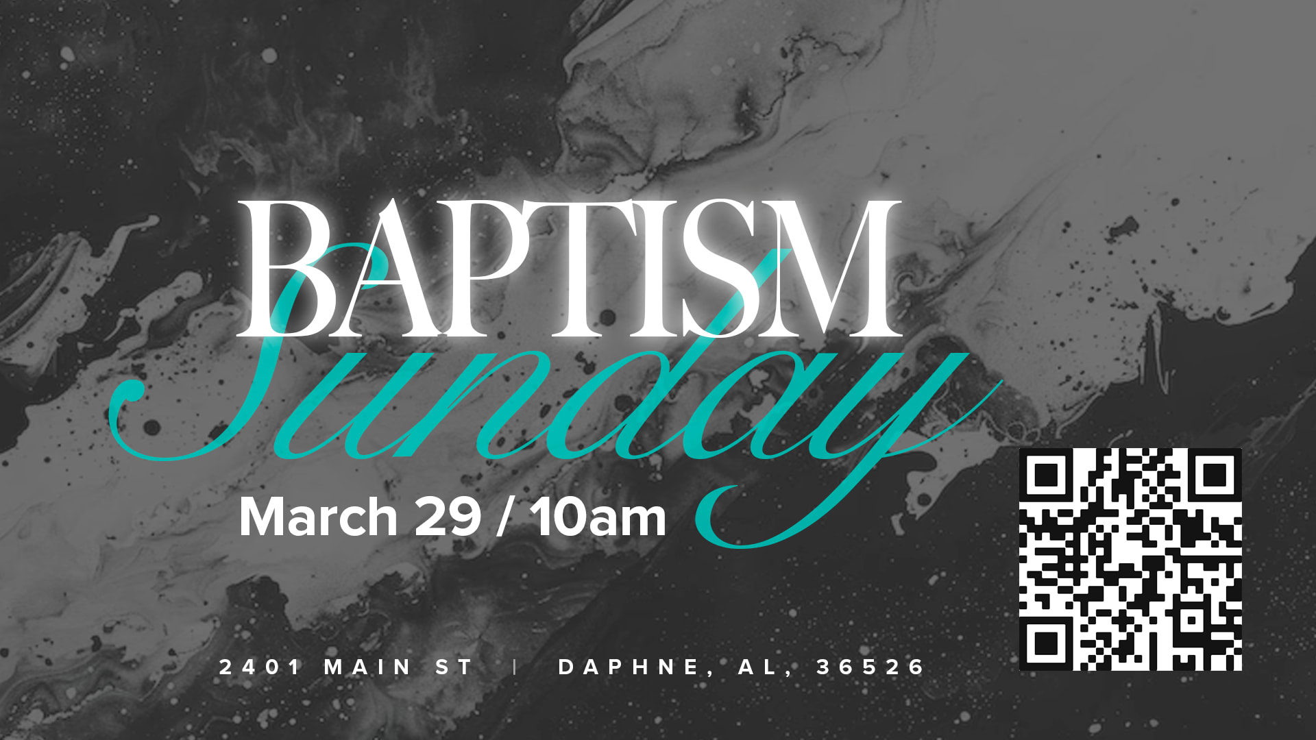 Baptism Sunday