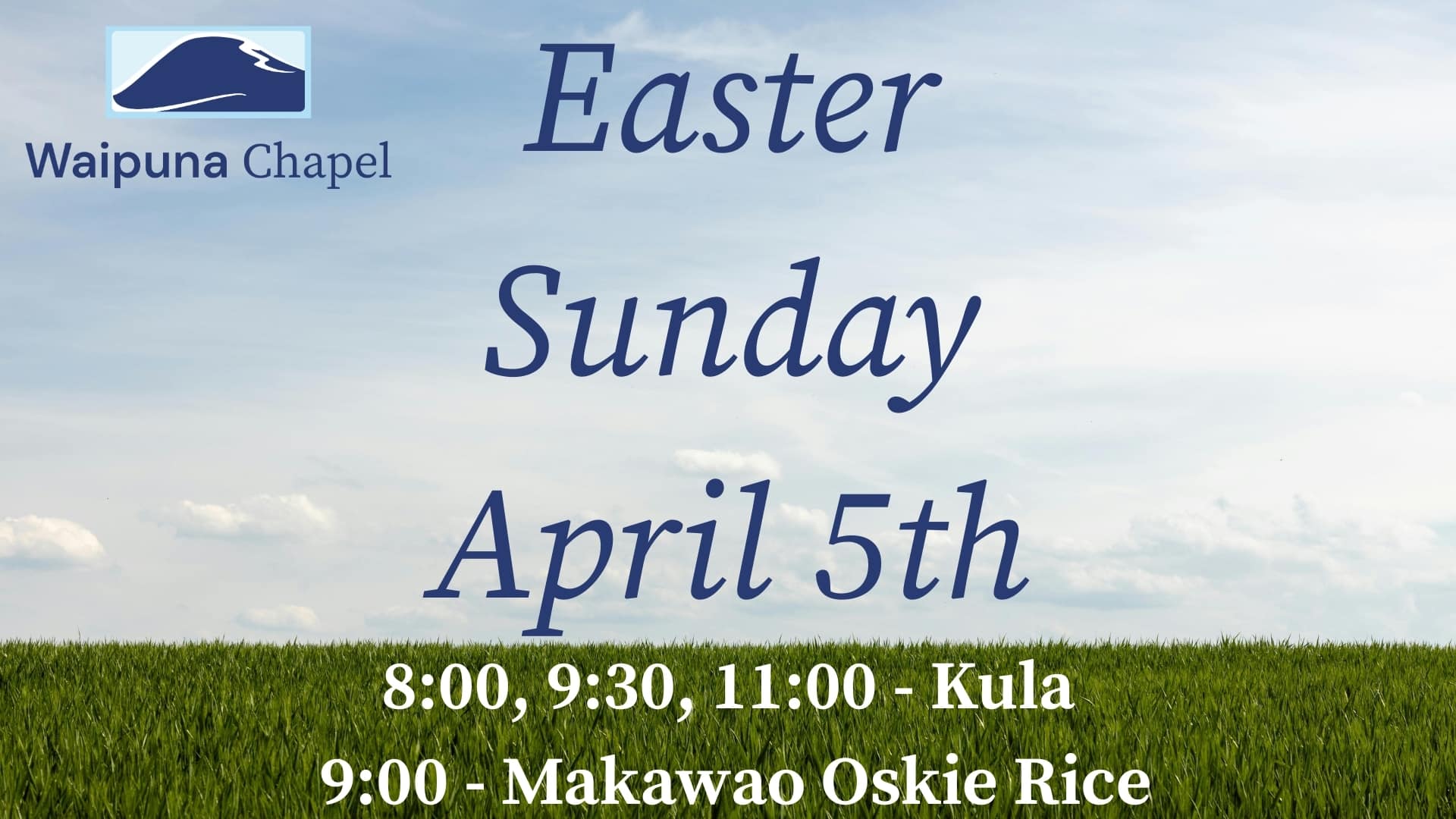 Easter Services