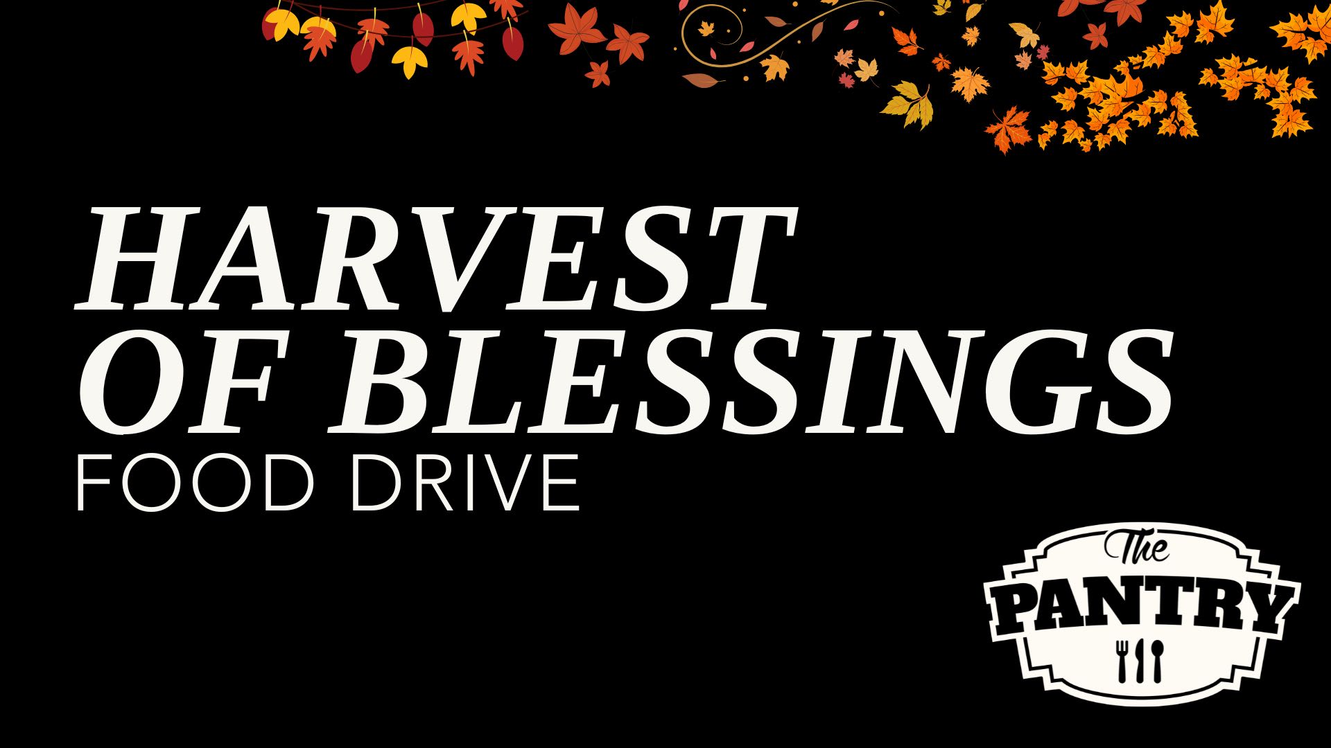 October Food Drive