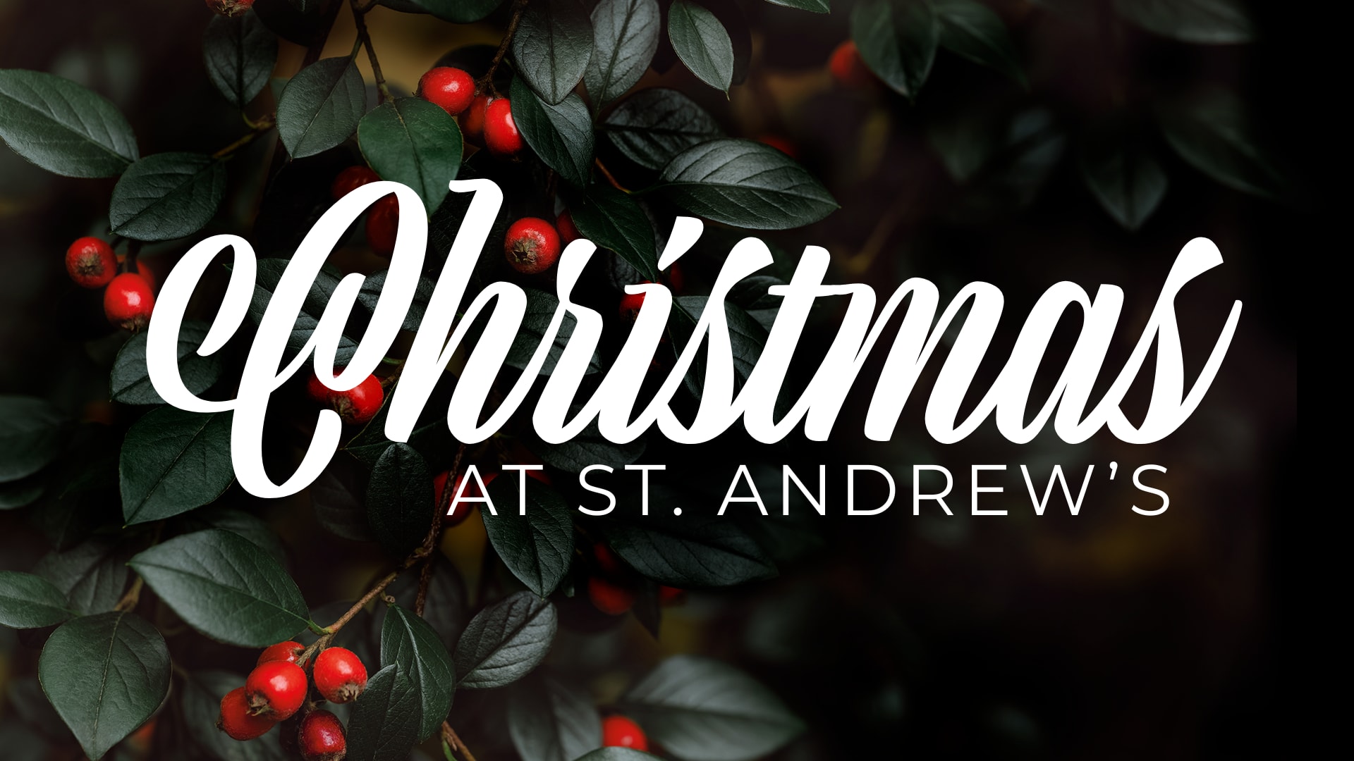 Celebrate Christmas at St. Andrew's