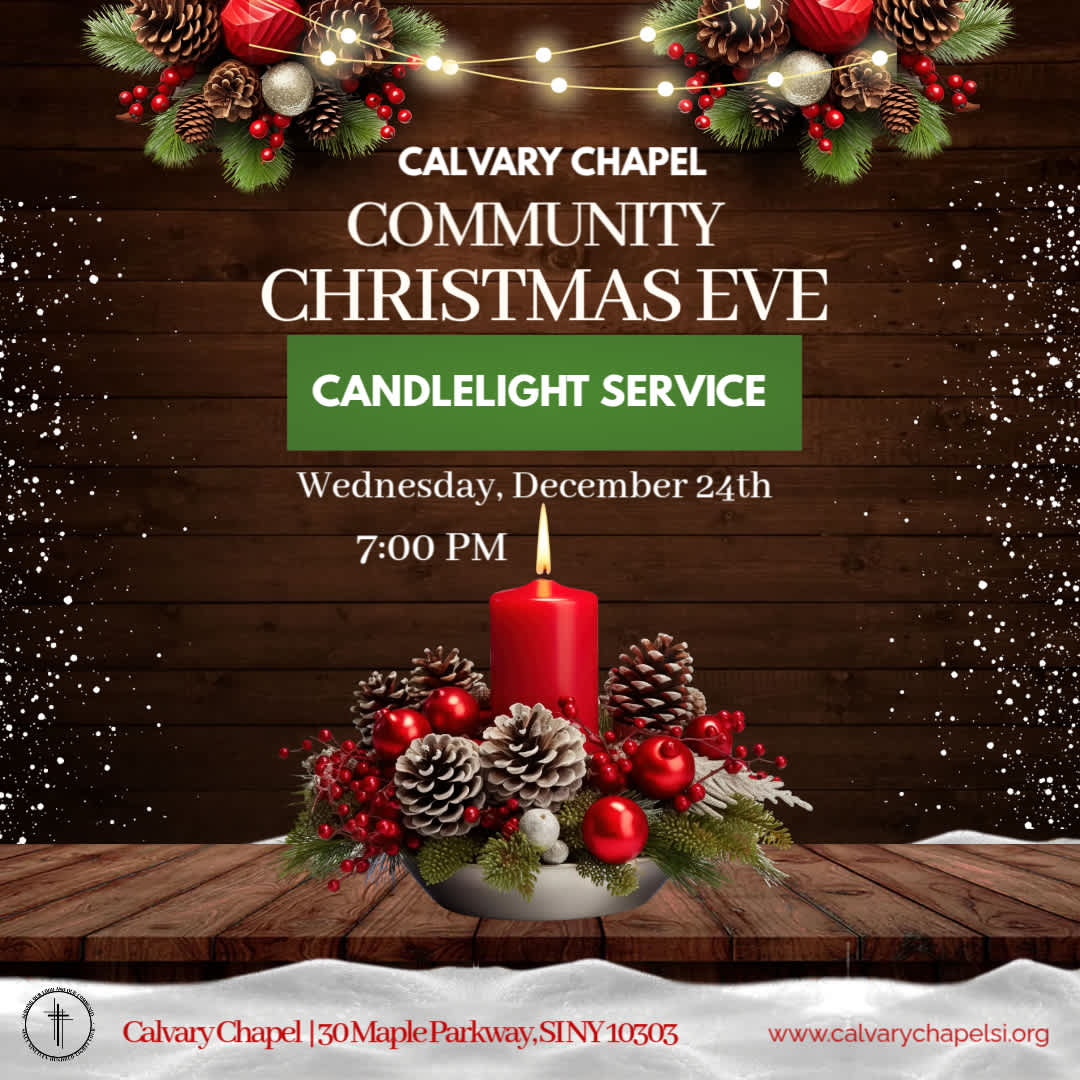 Community Christmas Eve Candlelight Service