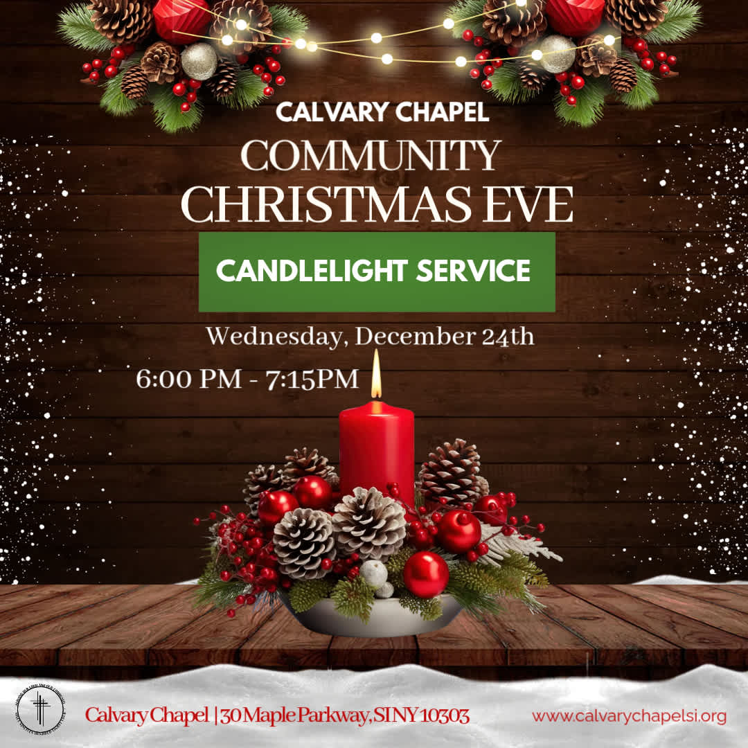 Community Christmas Eve Candlelight Service