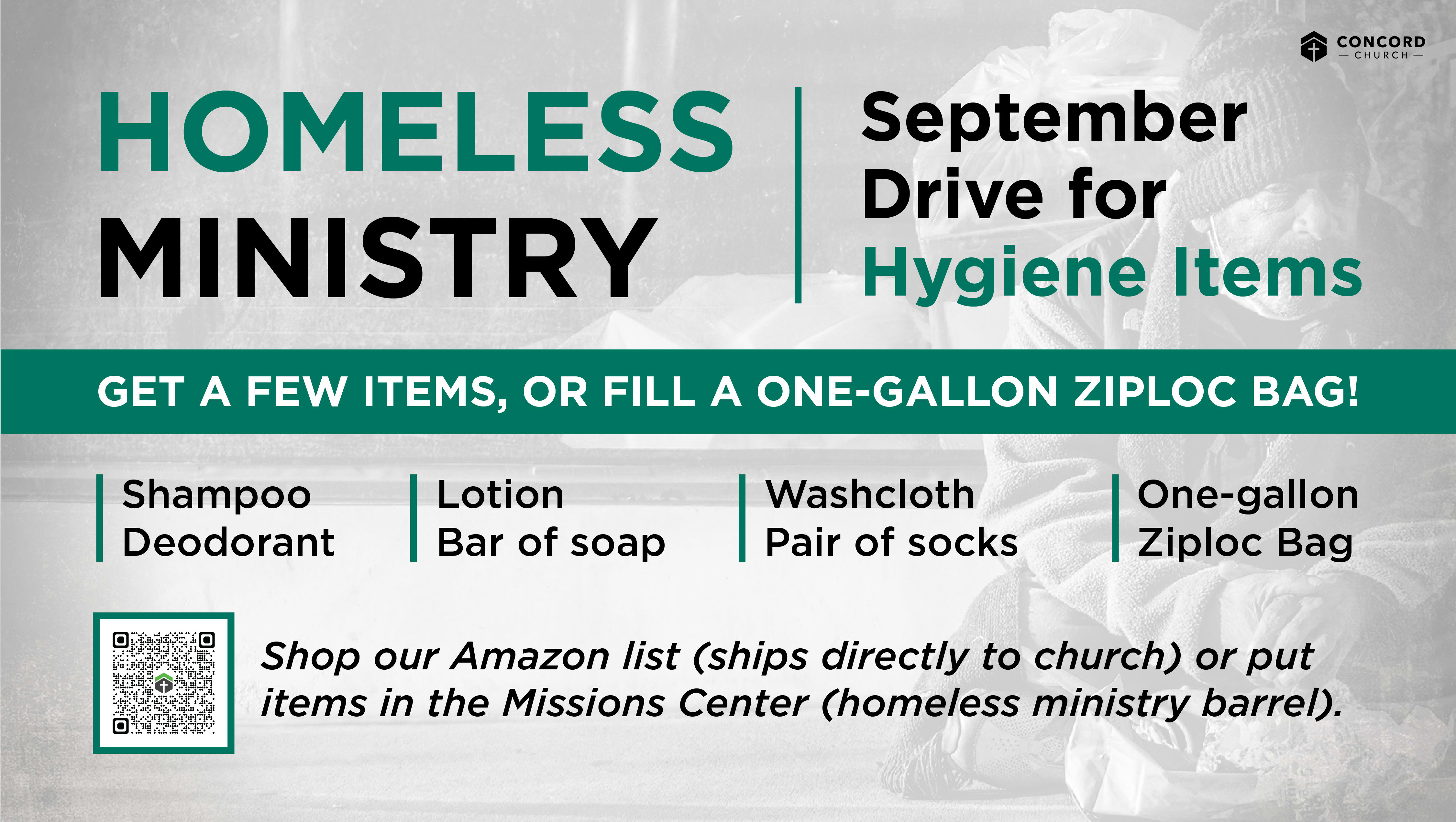 Help Fill a Bag & Bless Someone in Need!