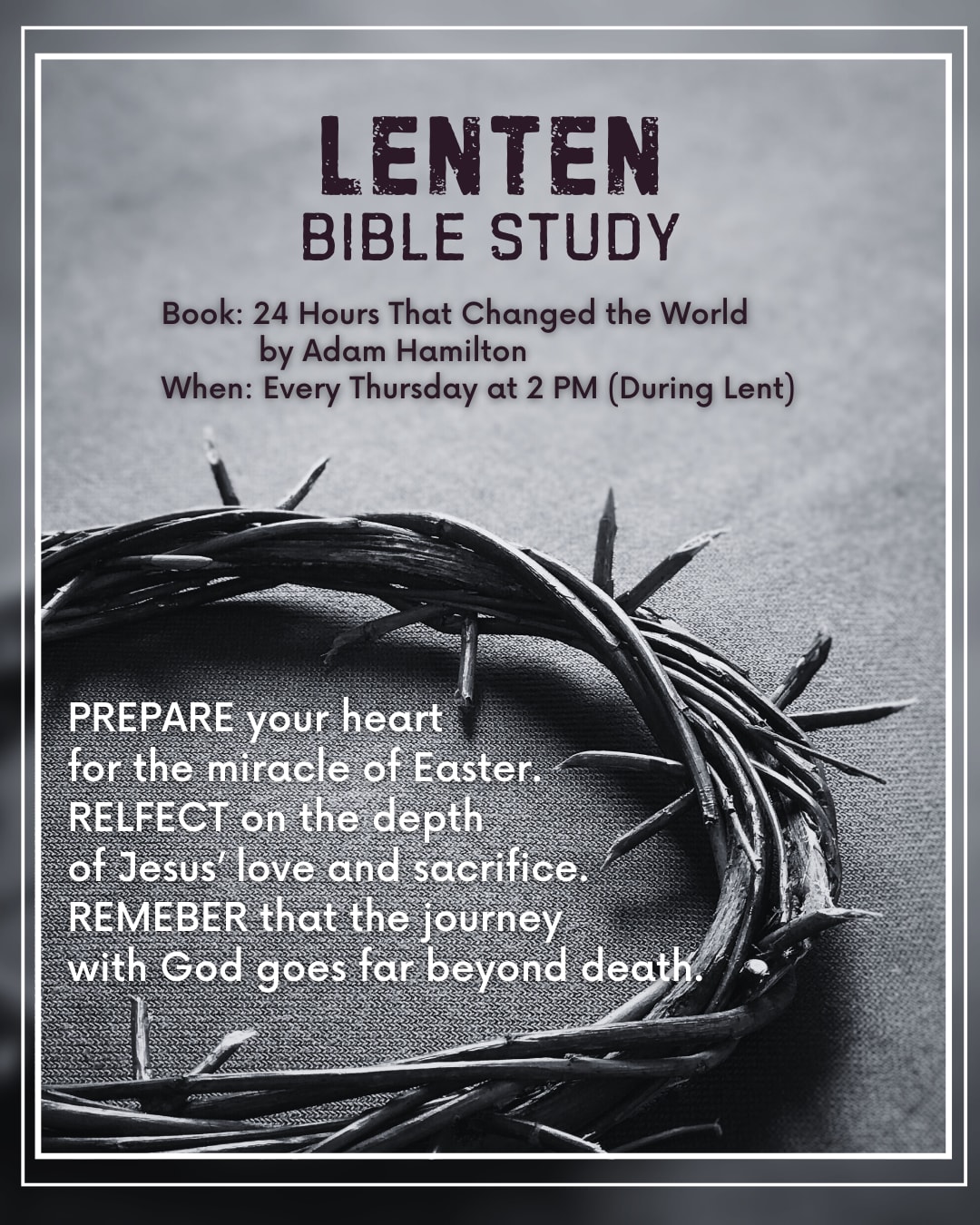 Lenten Bible Study