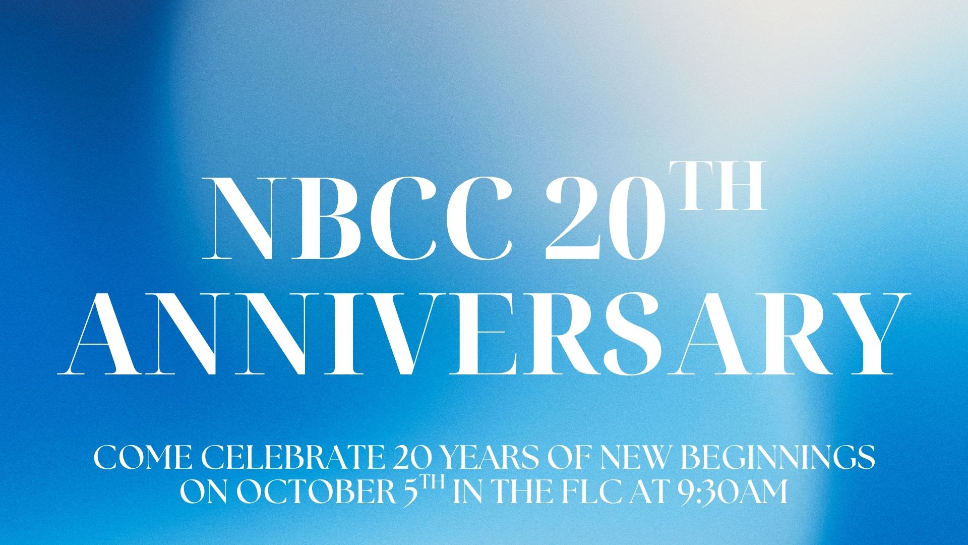 New Beginnings' 20th Anniversary