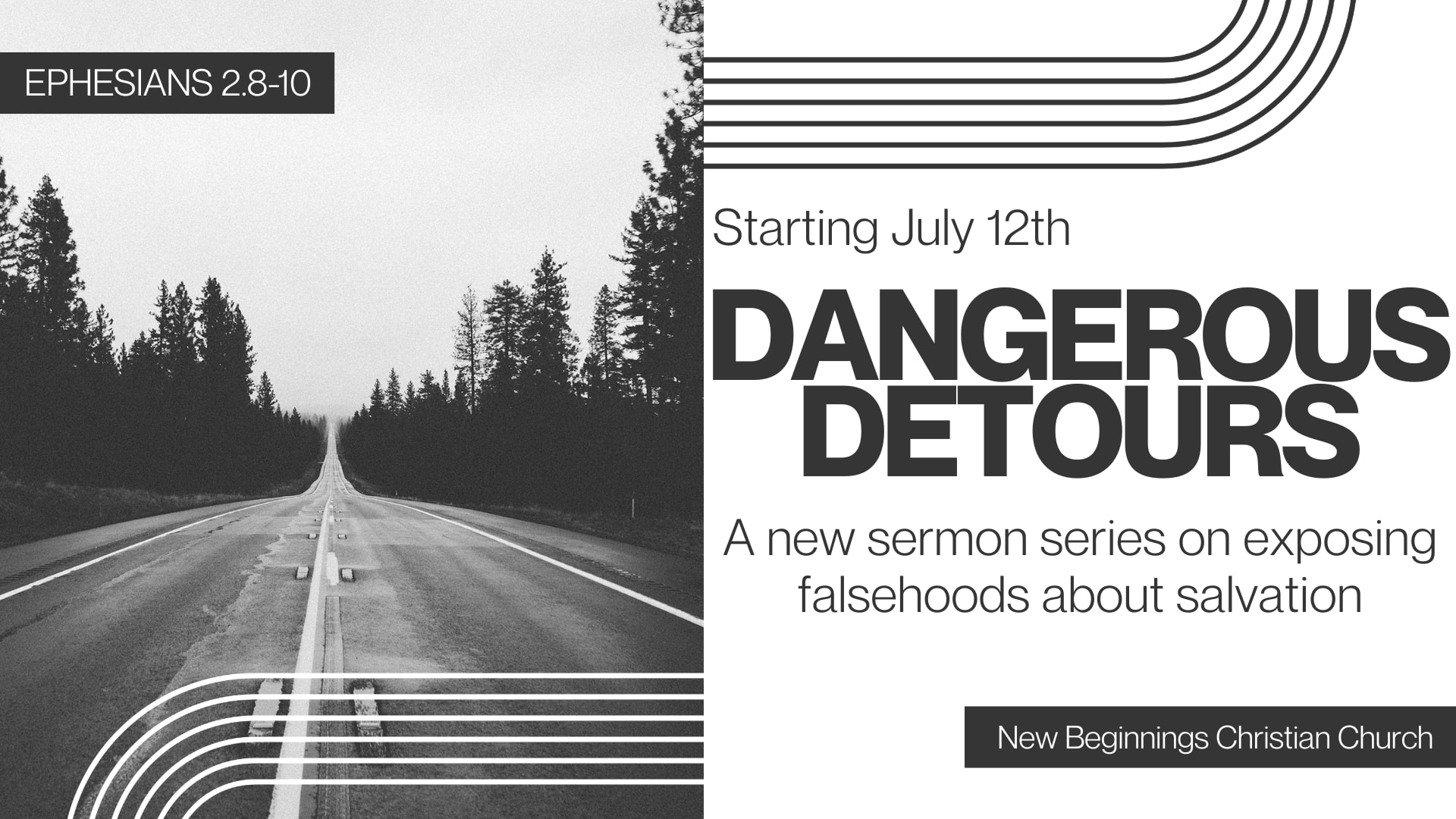 New Series Starting Sunday July 12!