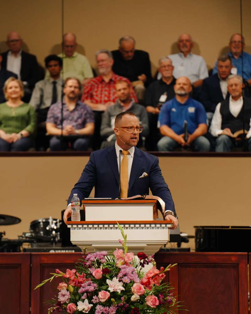 Teaching at First Baptist Church Mount Pleasant
