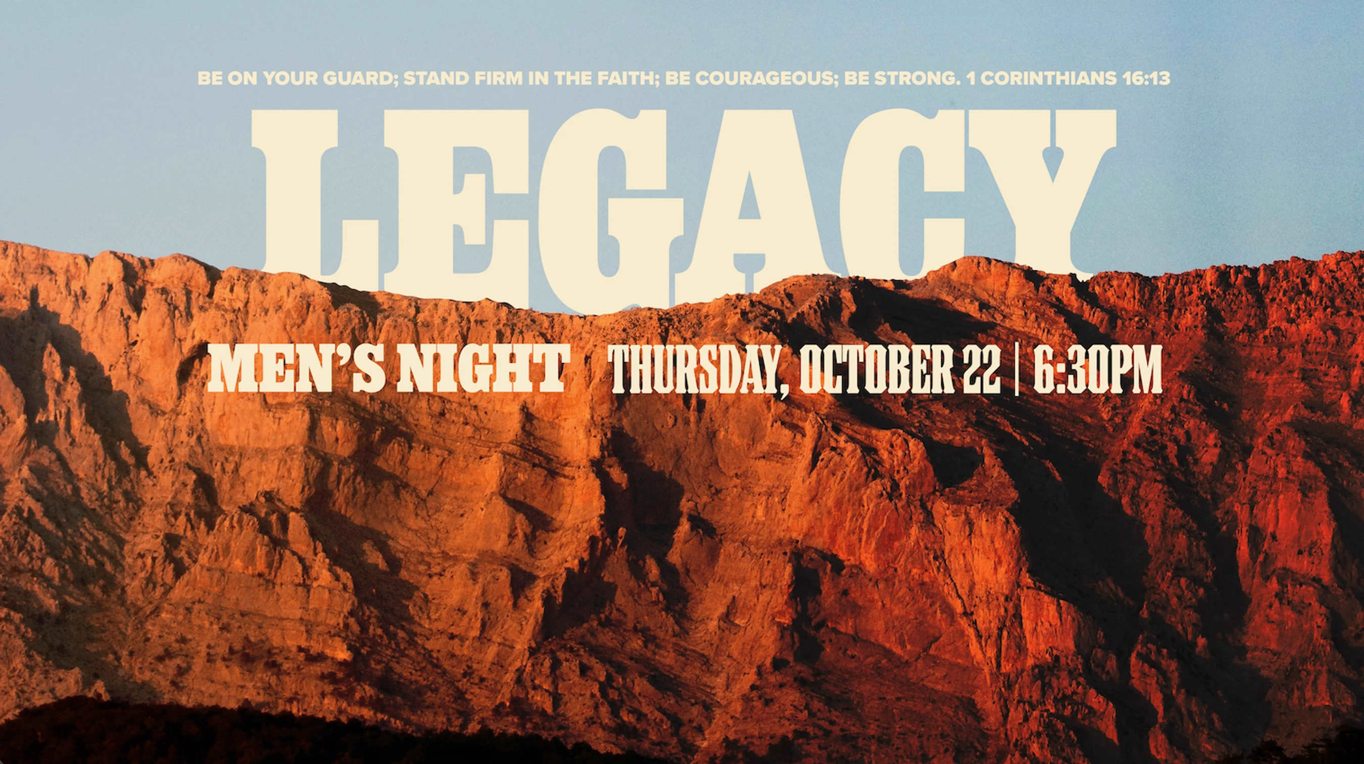 <i>Legacy </i>Men's Night