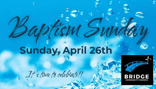 Baptism Sunday