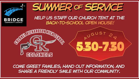 CRHS Back to School Open House