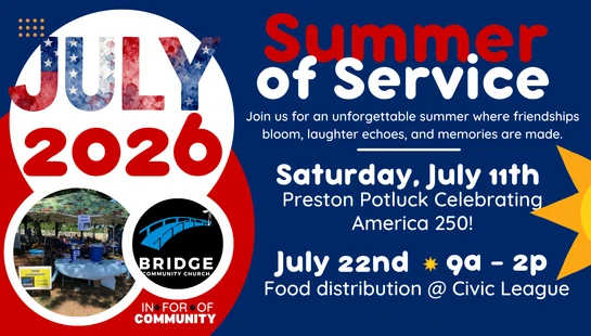 Summer of Service - July