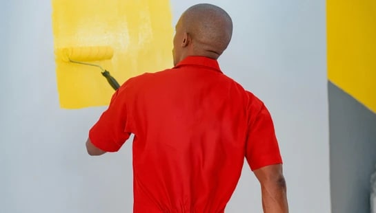 Painting In the Fellowship Hall