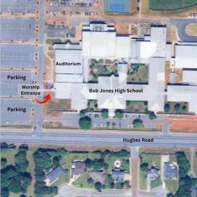 Our Worship Location&nbsp;