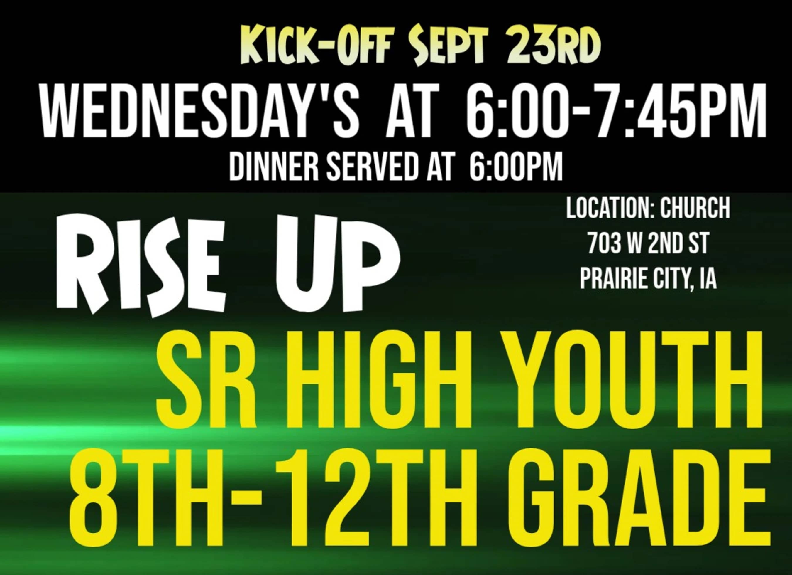 Rise-Up Sr. High Youth Group