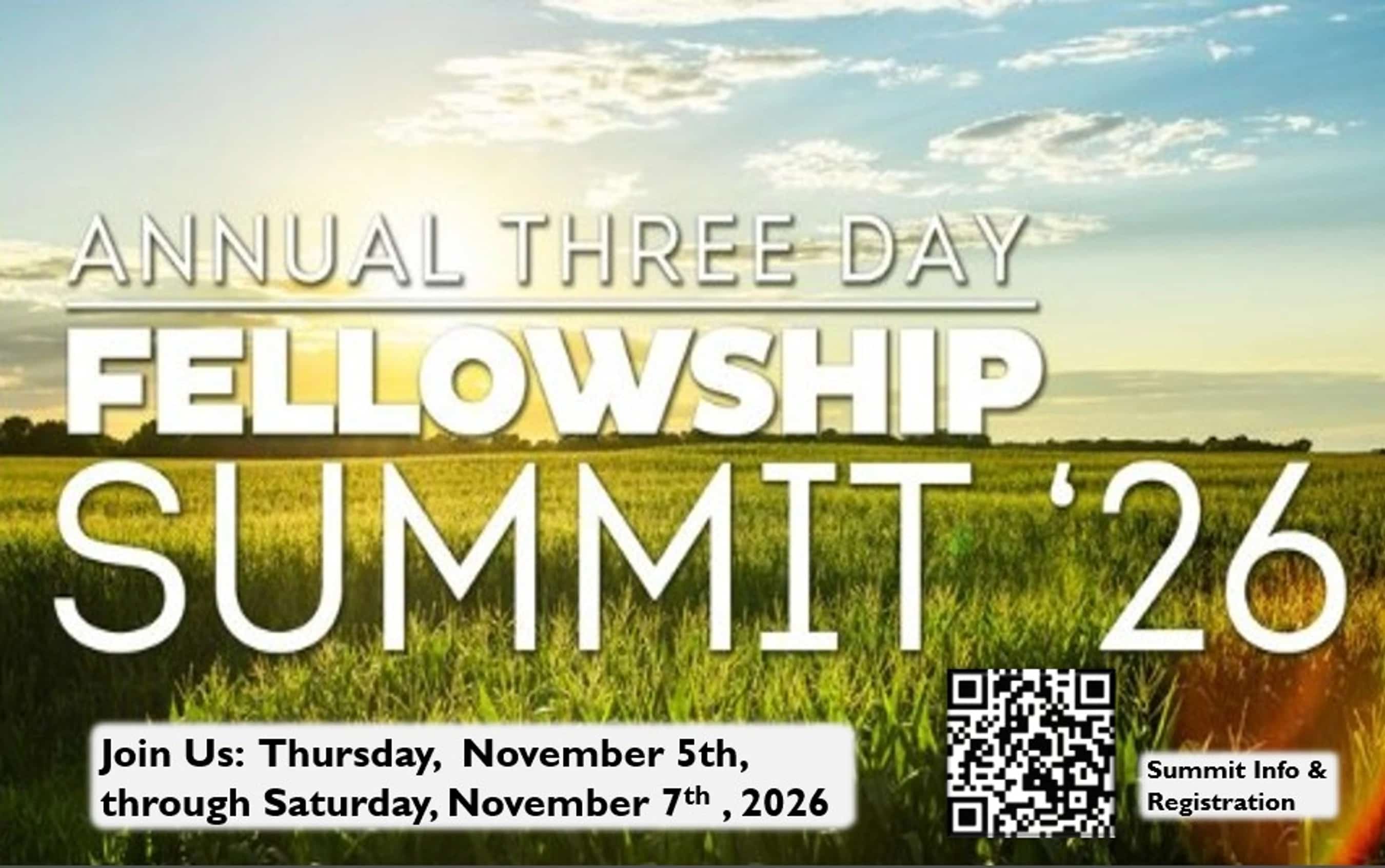 Fellowship Prayer Summit